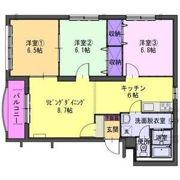 カスターニャ Bの間取り画像