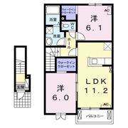 サクラヒルズの間取り画像