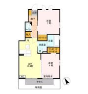ピルム フローレス Bの間取り画像
