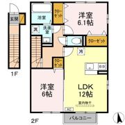 ソフィア クレールの間取り画像