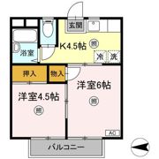 サマックス アルテールの間取り画像