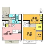 リヴェルテの間取り画像