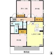 リビングタウン桃の里Eの間取り画像