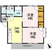 OASIS SATONAKA Aの間取り画像