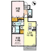 パークハイム六番館の間取り画像