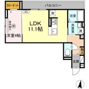 D-residence諸岡の間取り画像