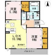 ラヴィーダ A棟の間取り画像