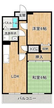 マイシティオグロの間取り画像