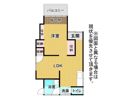 高見台1番貸家の間取り画像