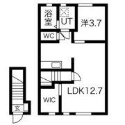 ルーベンス東の間取り画像