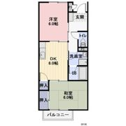 SurplusⅡ PARK SIDE BLUEの間取り画像