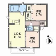 フレグランスAの間取り画像