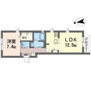 ベルジュールの間取り画像