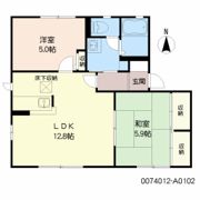 ディアスJの間取り画像