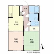 シャーメゾン城元 B棟の間取り画像