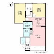 ソラーナぎおん C棟の間取り画像