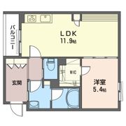 リアクトの間取り画像