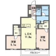 リュクス湘南の間取り画像
