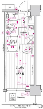 ガーラ・グランディ川口並木の間取り画像