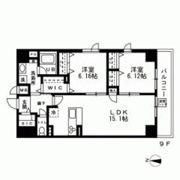 LA BELJOUR 錦糸町の間取り画像