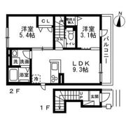 ClochetteBois(クロシェットボワ)の間取り画像