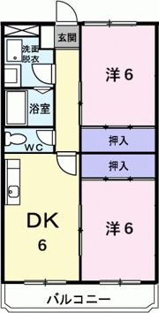 アピタシオンモアージュの間取り画像