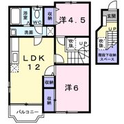 グランパルク Aの間取り画像