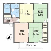 カルムS．Jの間取り画像