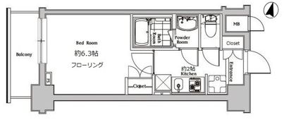 N－stage 獨協大学前の間取り画像