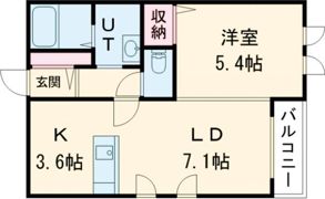 パーク五稜郭館の間取り画像