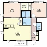 CORTE DEL SOLE Cの間取り画像