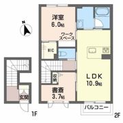 シャーメゾン里山辺の間取り画像