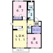 SELENEの間取り画像