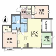 エグゼスト ネロの間取り画像