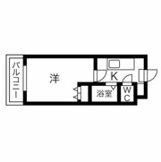 パラドール魚住Ⅱの間取り画像