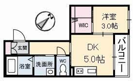 グランドベレオ明治町の間取り画像