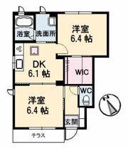 サンセール B棟の間取り画像