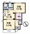 サンセール B棟の間取り画像