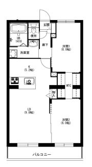 エクシード三方原Ⅱ(中央棟)の間取り画像