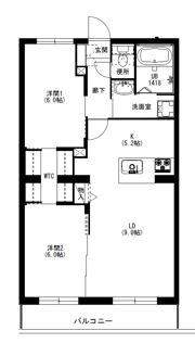 エクシード三方原Ⅱ(中央棟)の間取り画像