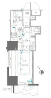 ZOOM川崎EASTの間取り画像