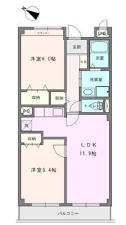 アビタシオンの間取り画像