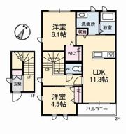 アンビシア A棟の間取り画像