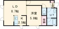 レザングレーヌⅡの間取り画像