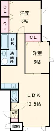 Lavita豊岡の間取り画像