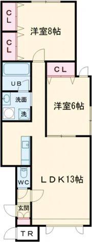 ノンノ A棟の間取り画像