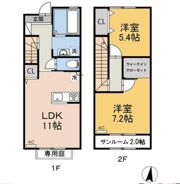 ソルトグラスの間取り画像