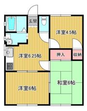 コーポ藤田の間取り画像