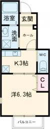 Haruto津守の間取り画像