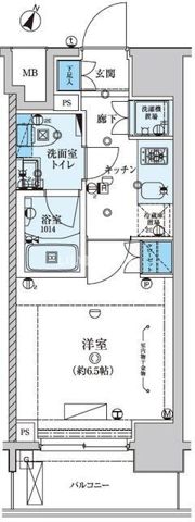 リヴシティ川崎の間取り画像